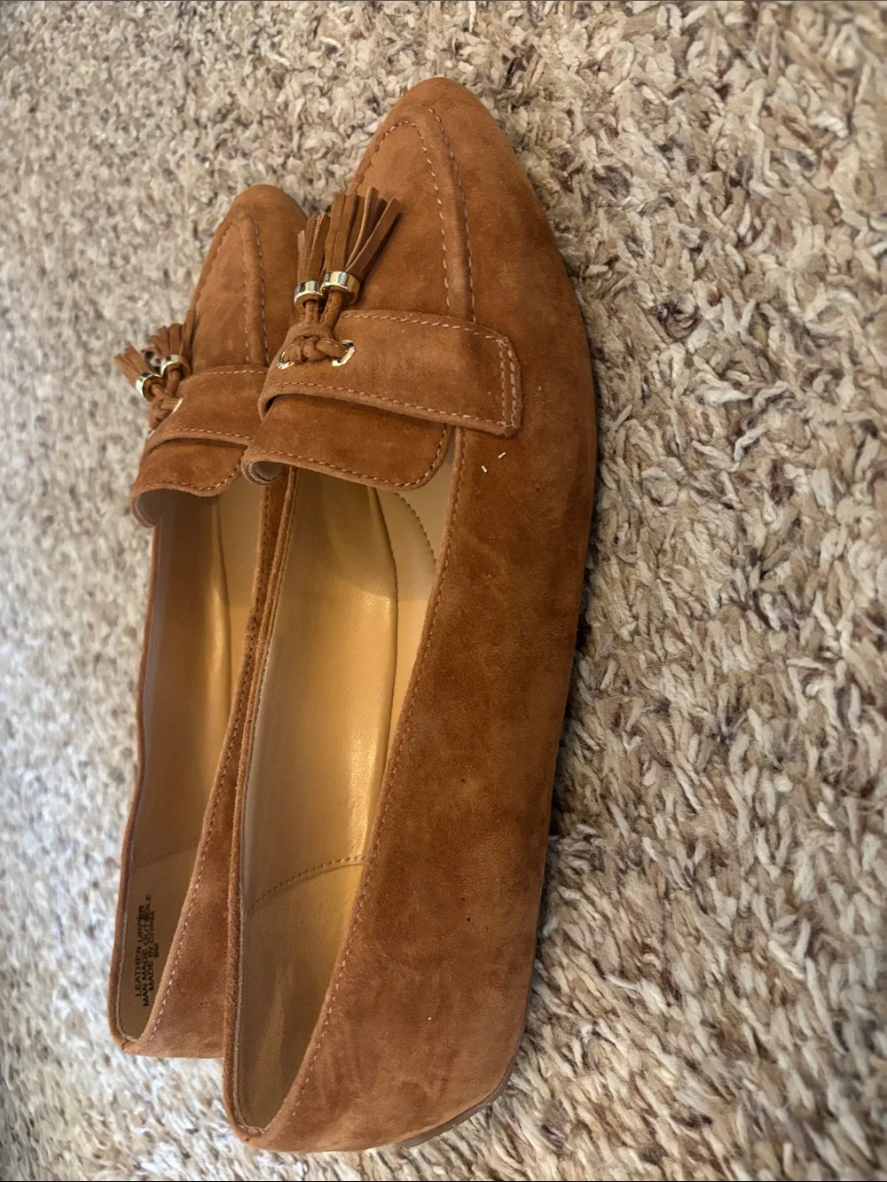 Talbots classic suede